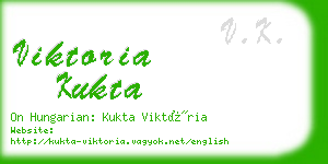 viktoria kukta business card